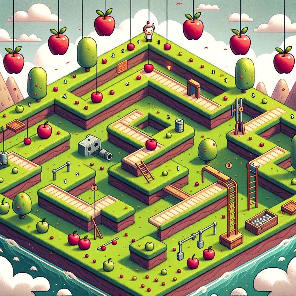 the discovery of gravity, game design